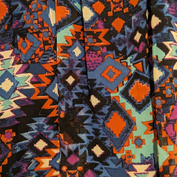 Lily Rose Women's large maxi dress aztec - Picture 4 of 5